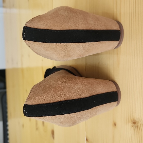 Jeffrey Campbell Wedge Pump LadyLike Havana Size 7 Nude Leather Suede - Picture 5 of 17